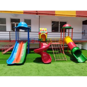 Best Outdoor Kids PlayStation with Double Slide Climbing