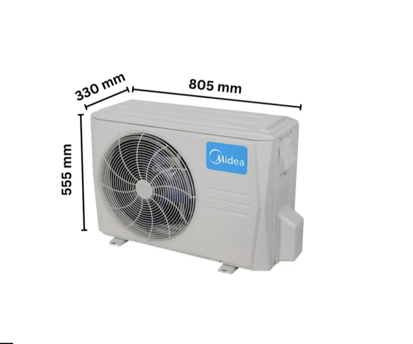 Midea Breezeless E Inverter AC – 1 Ton - Image 2