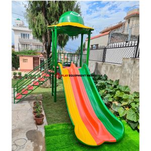 Big Double 9 Ft Slide with Dome Set