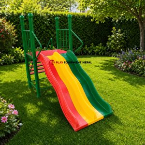 Double Slide For Children Indoor and Outdoor Garden